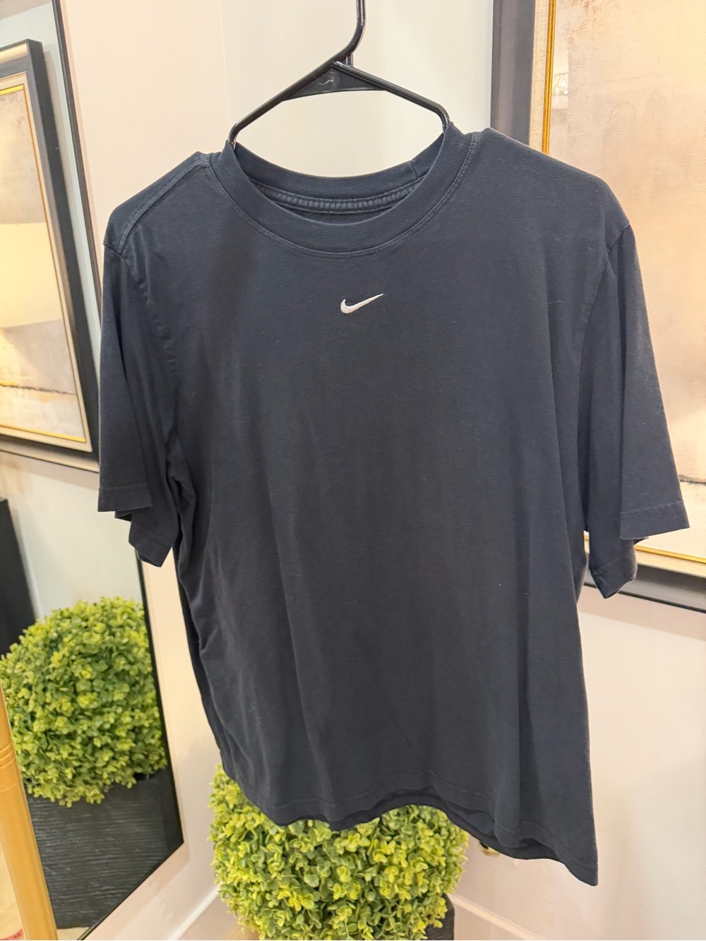 Nike Black Short Sleeve Logo Tee